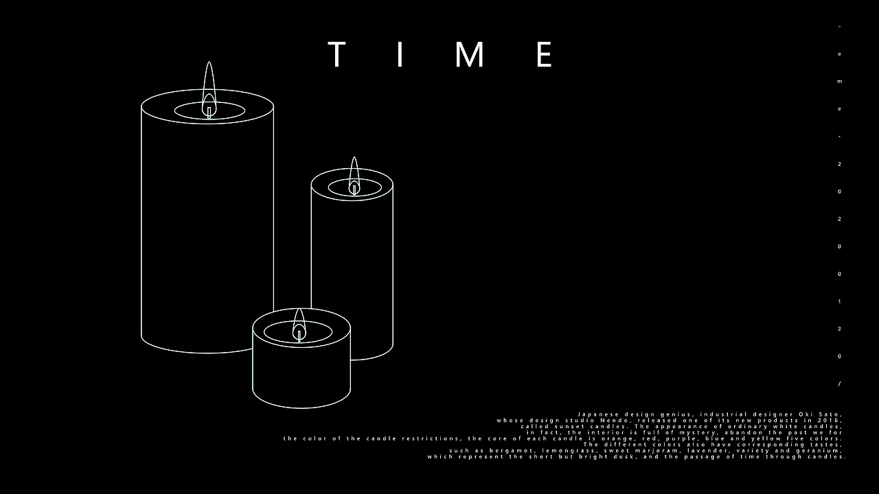 线条蜡烛（图ZMjA5ODI4NDM2） - 绘本 - 站酷设计师QxFung原创素材 - 站酷ZCOOL