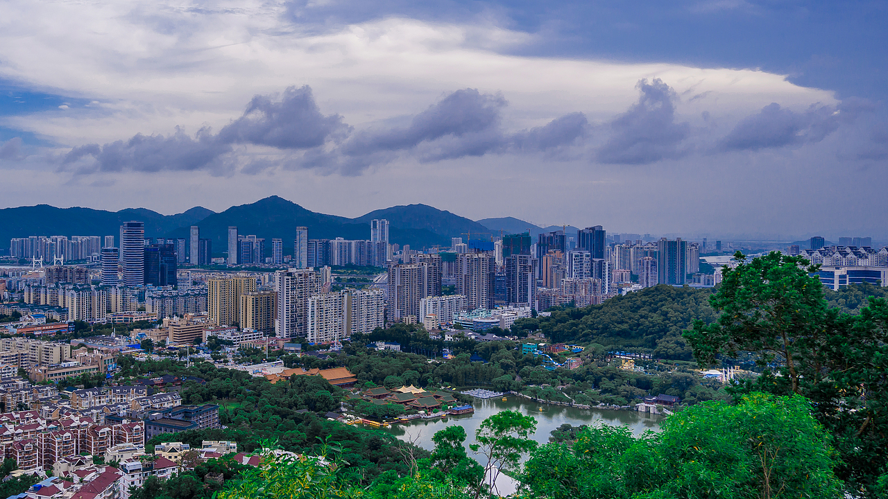 珠海圆明新园索道观景台（图ZMjIxNjQyNDEy） - 风光摄影 - 站酷设计师Erin_Lin原创素材 - 站酷ZCOOL