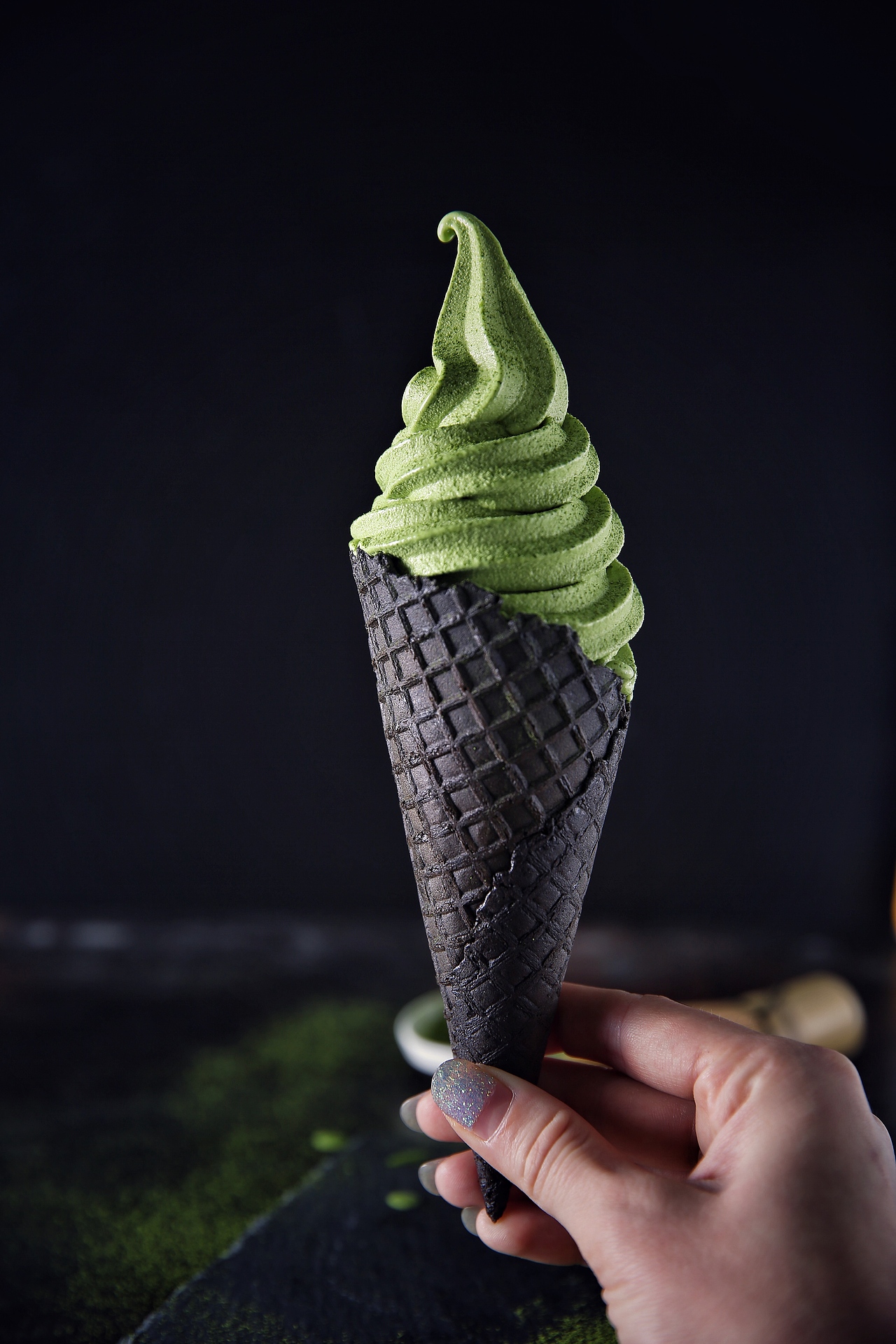 夏日轻画一抹茶（图ZODUwMzM5Njg=） - 产品摄影 - 站酷设计师美食摄影黄油原创素材 - 站酷ZCOOL