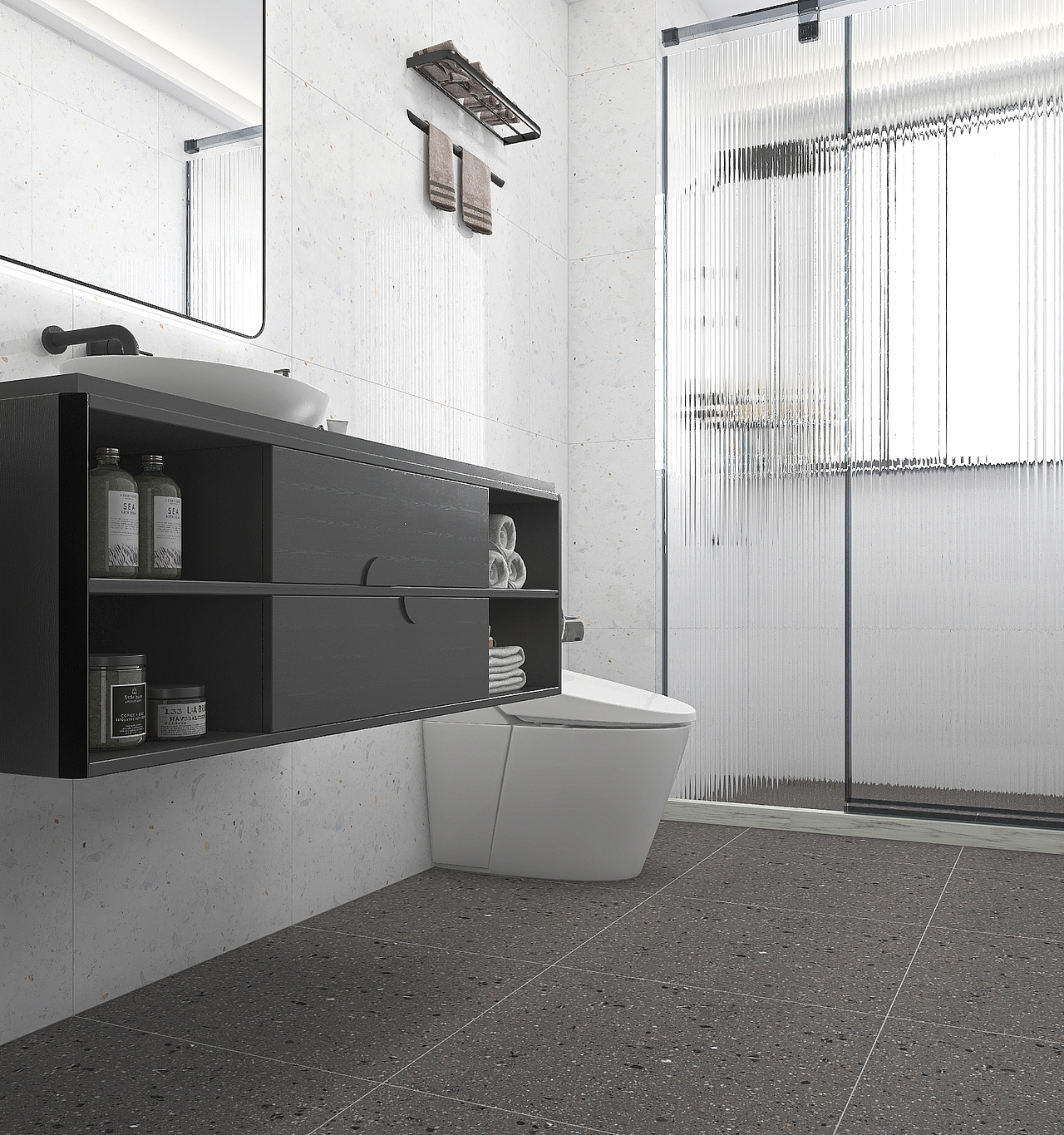 苏‖ 卫生间 ‖ 早期的一些效果图（图ZMjgyMTUwNzg4） - 家装设计 - 站酷设计师Z05148733原创素材 - 站酷ZCOOL