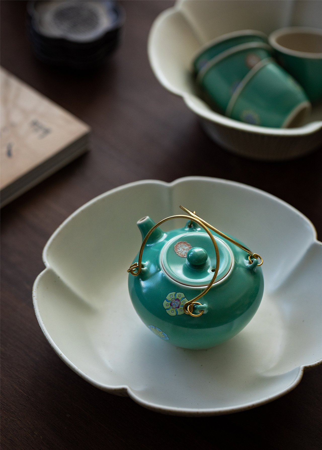 陶瓷泡茶壶/茶具茶具（图ZMjg2NzYzNDc2） - 产品摄影 - 站酷设计师五七六三原创素材 - 站酷ZCOOL