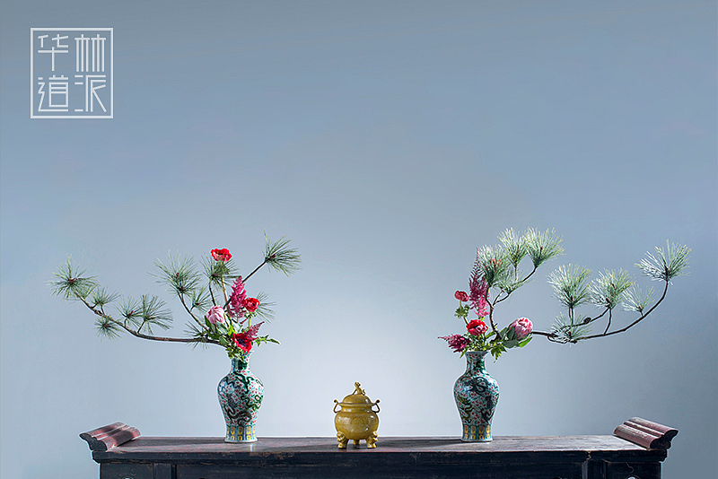 林派花道-傳承中國(guó)花道美學(xué)（圖ZNDc2Mjg5MTI=） - 繪畫(huà) - 站酷設(shè)計(jì)師林派花道原創(chuàng)素材 - 站酷ZCOOL