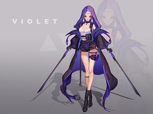 VIOLET（个人主页-ZNDU5MDA2NzI=） - 独立游戏 - 站酷设计师小王子白玫瑰原创素材 - 站酷ZCOOL