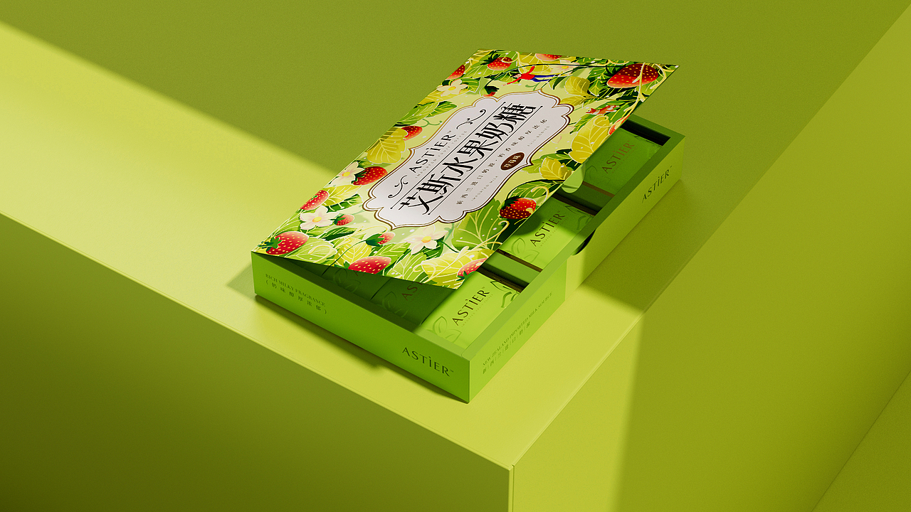 艾斯水果奶糖包装设计