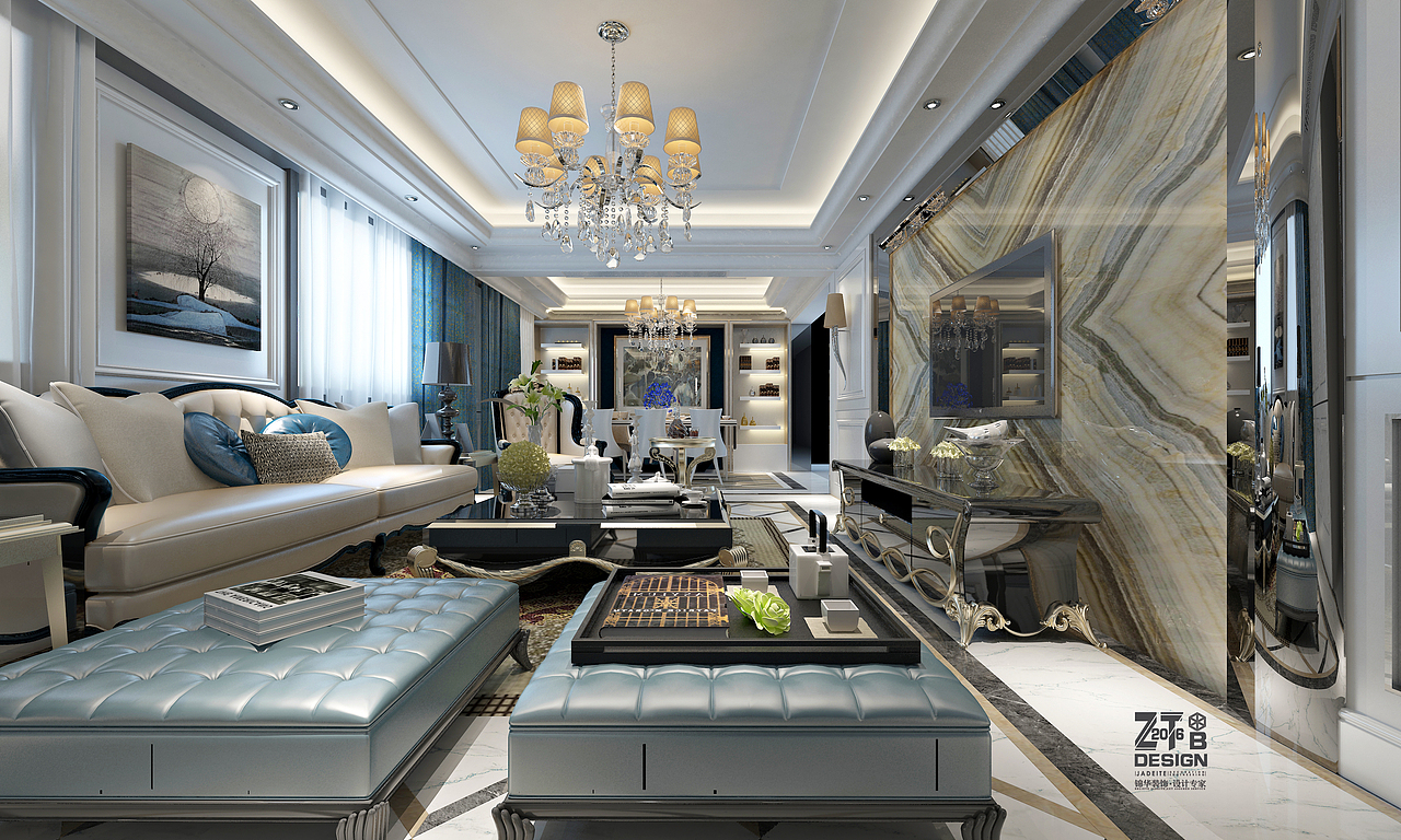 欧式大平层设计