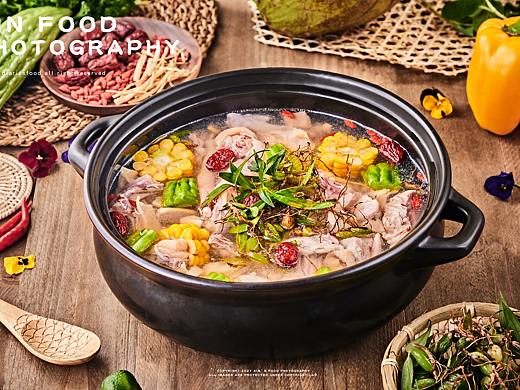 深圳美食摄影 |椰子鸡 煲仔饭 铁锅炖