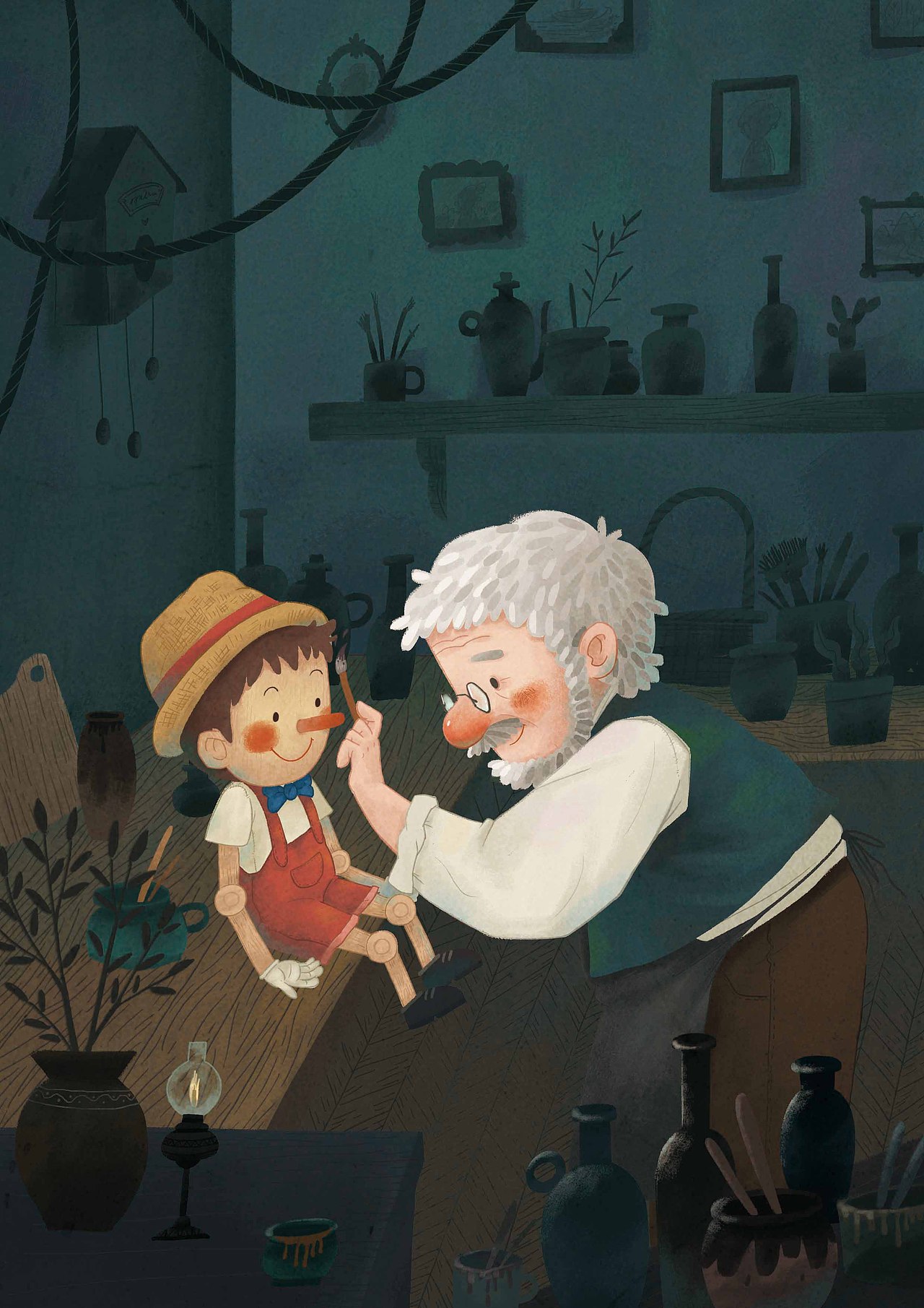 木偶奇遇记|插画|儿童插画|熊烧_原创作品-站酷zcool