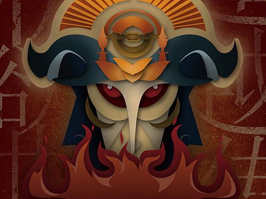 Asura In Fire（个人主页-ZMjc5NTA2ODg=） - 商业插画 - 站酷设计师MONO莫不原创素材 - 站酷ZCOOL