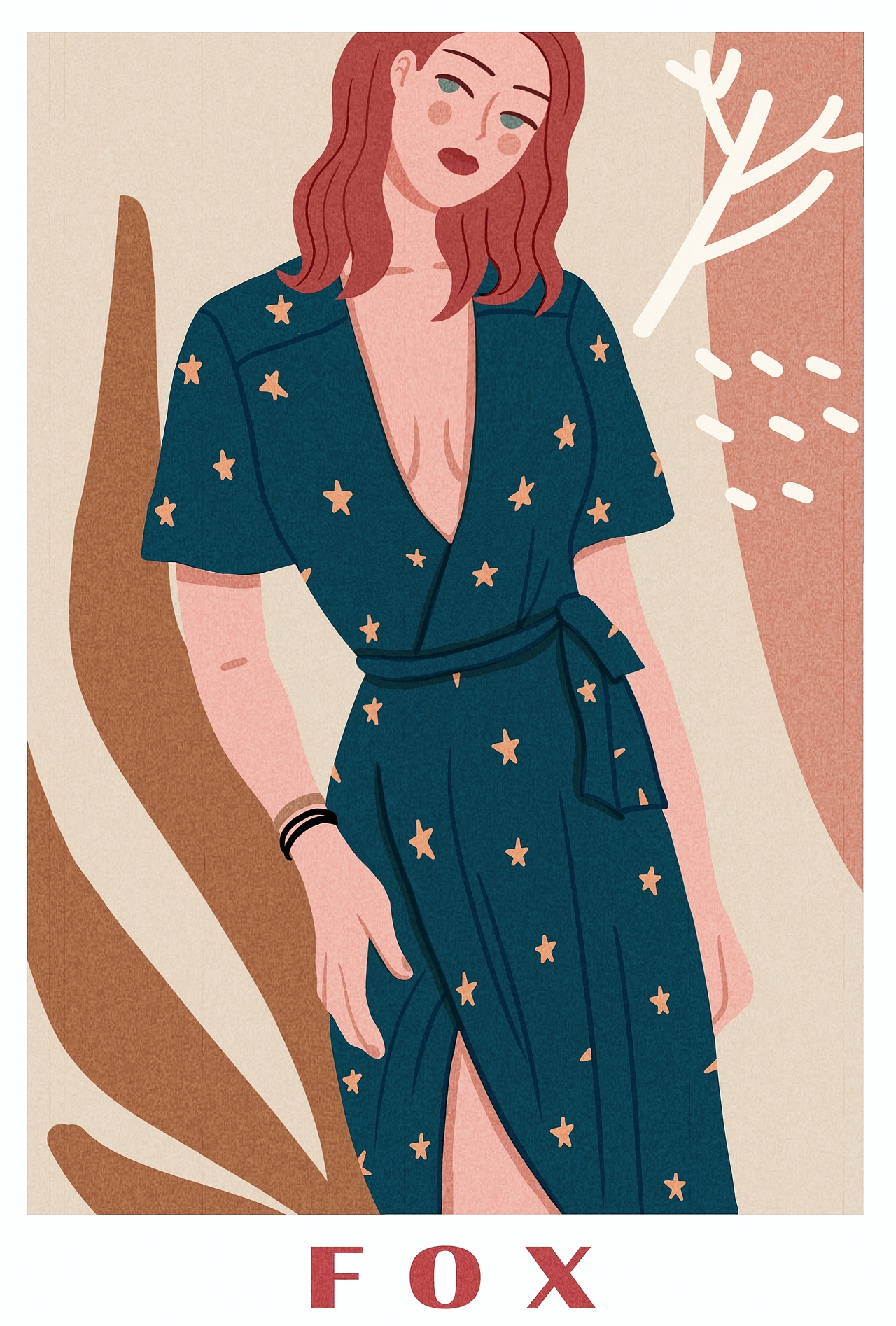 『时尚插画练习』