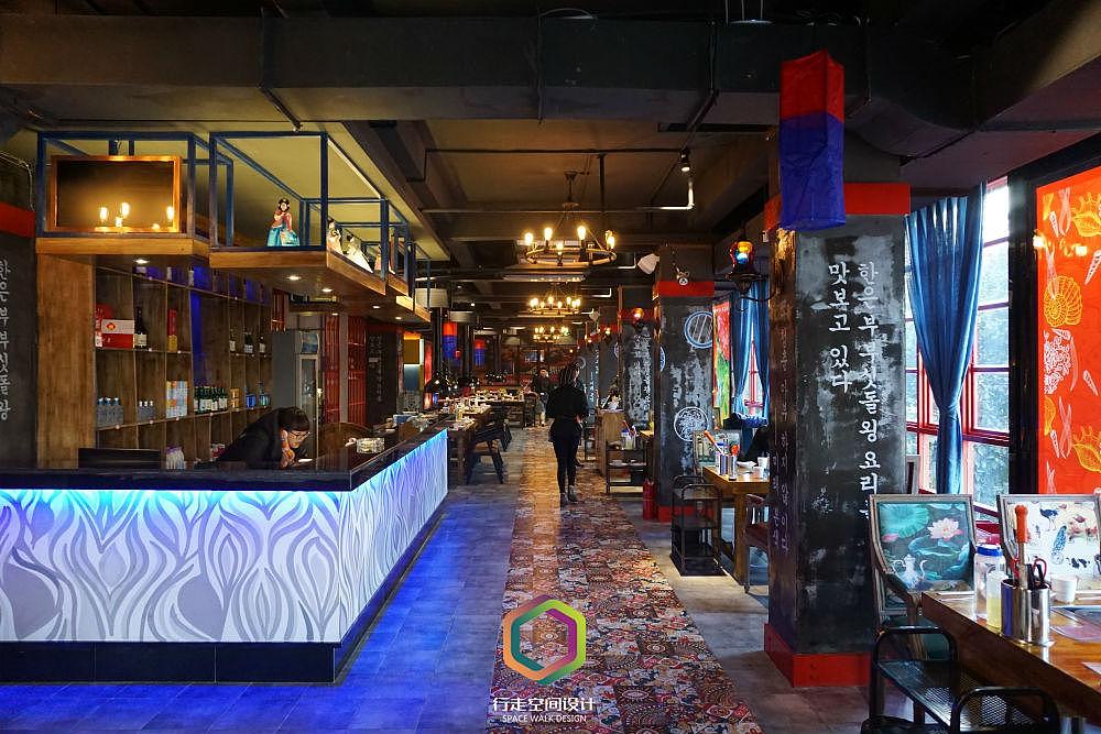成都烤肉店装修设计
