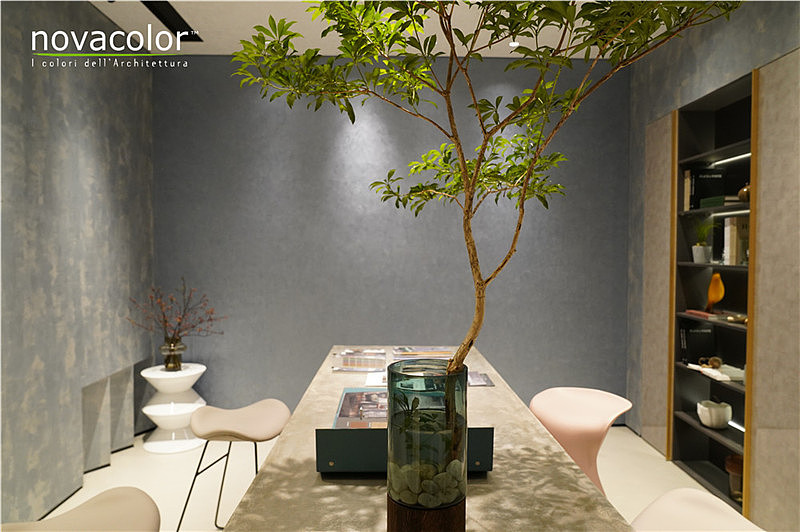 novacolor艺术涂料上海徐汇区效果图