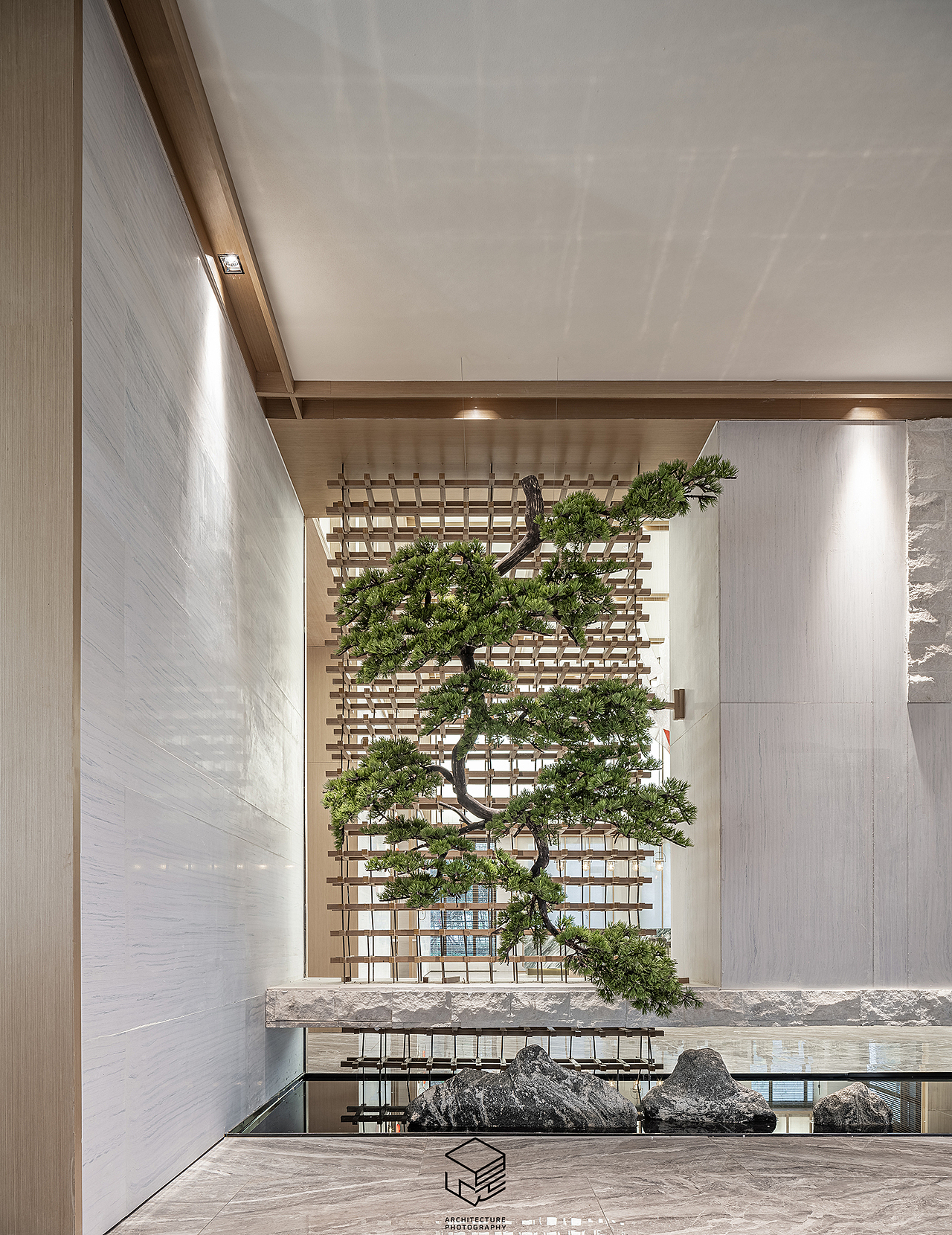 漯河熙河云著新中式风格 ——售楼处（图ZMjM4NDcyMTYw） - 环境/建筑摄影 - 站酷设计师空间摄影师毛迪生原创素材 - 站酷ZCOOL