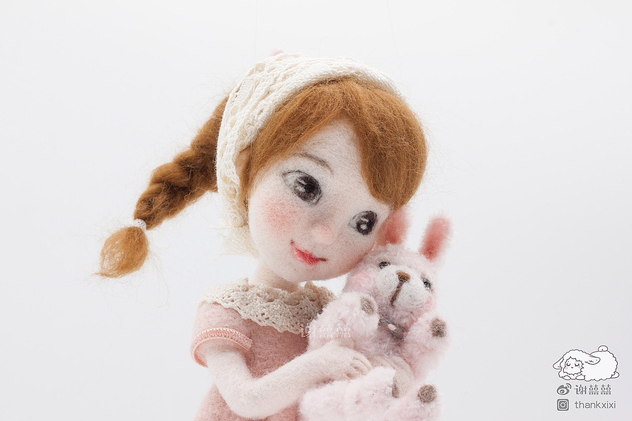 囍囍的羊毛毡 之 童心②