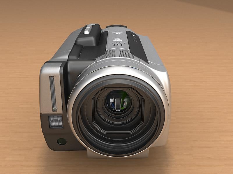 又练习的一个佳能摄像机，商标字体部分没有做 电脑实在不给力（图ZMzcwNjA0MA==） - 机械/交通 - 站酷设计师MG_Boyce原创素材 - 站酷ZCOOL