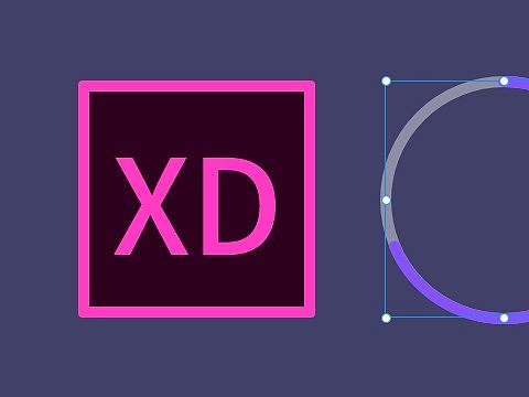 Xd断点教程：如何用xd画环形图