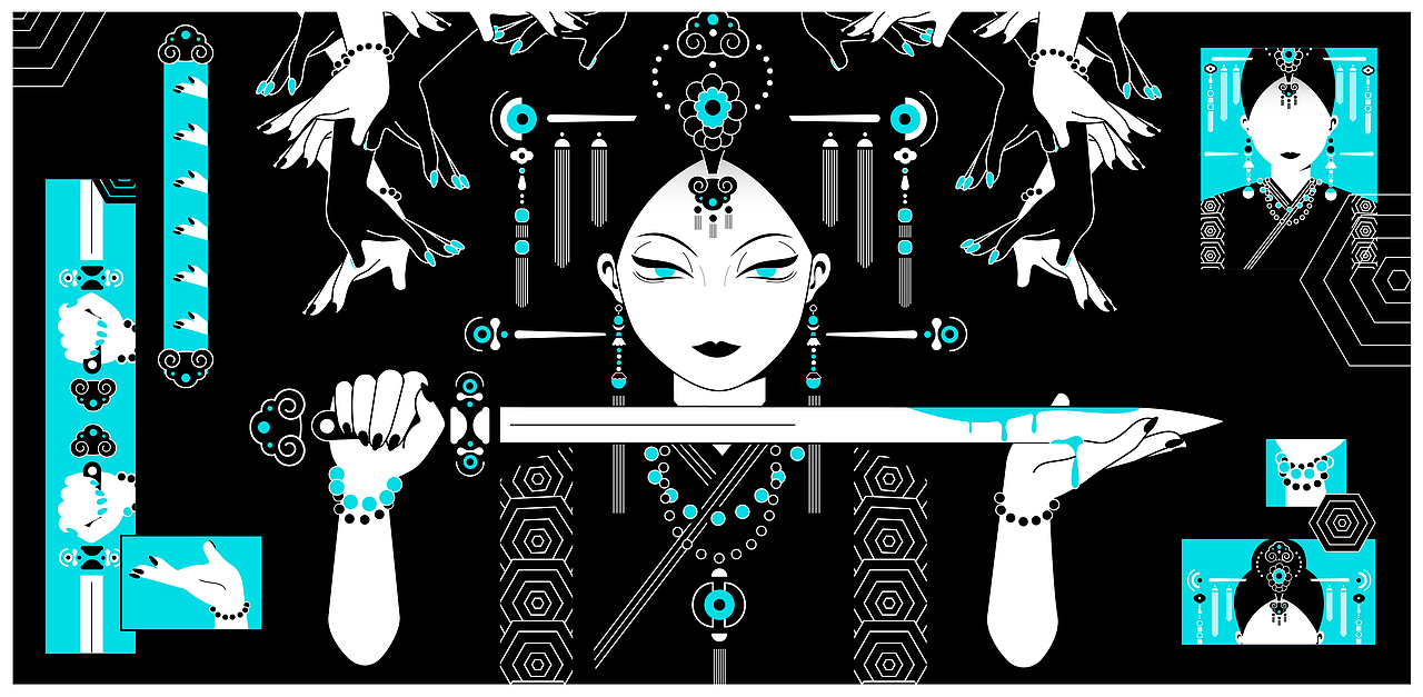 插画设计（图ZMjY4NTQzNDA0） - 创作习作 - 站酷设计师Serotonin原创素材 - 站酷ZCOOL