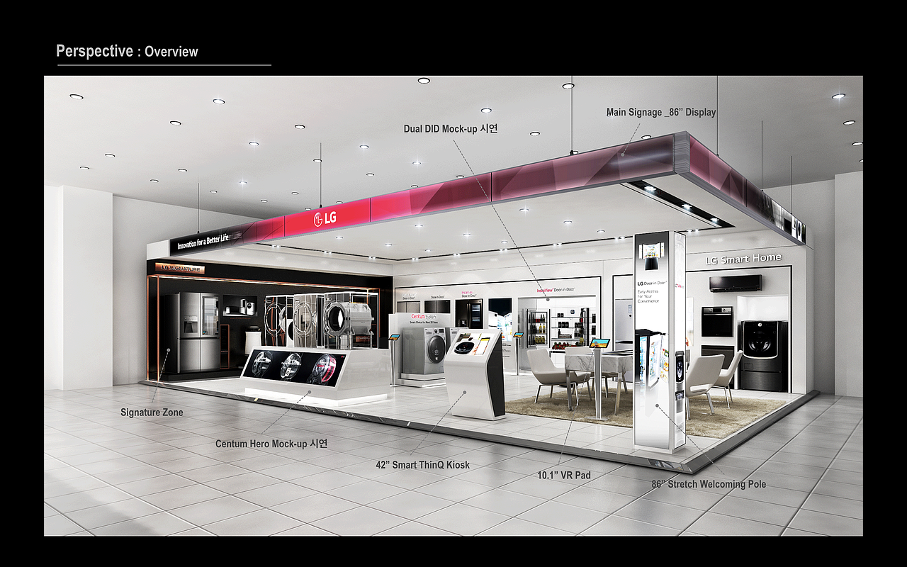 LG 2018 brand shop（图ZMTA2MTIxODg0） - 场景 - 站酷设计师场景美学设计原创素材 - 站酷ZCOOL