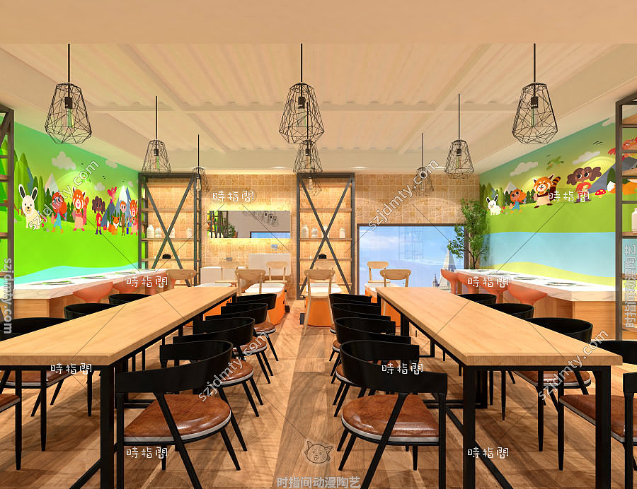开陶艺店时指间特色动漫主题陶艺店展示（图ZMjA5OTk2NDQ0） - 其他 - 站酷设计师时指间原创素材 - 站酷ZCOOL