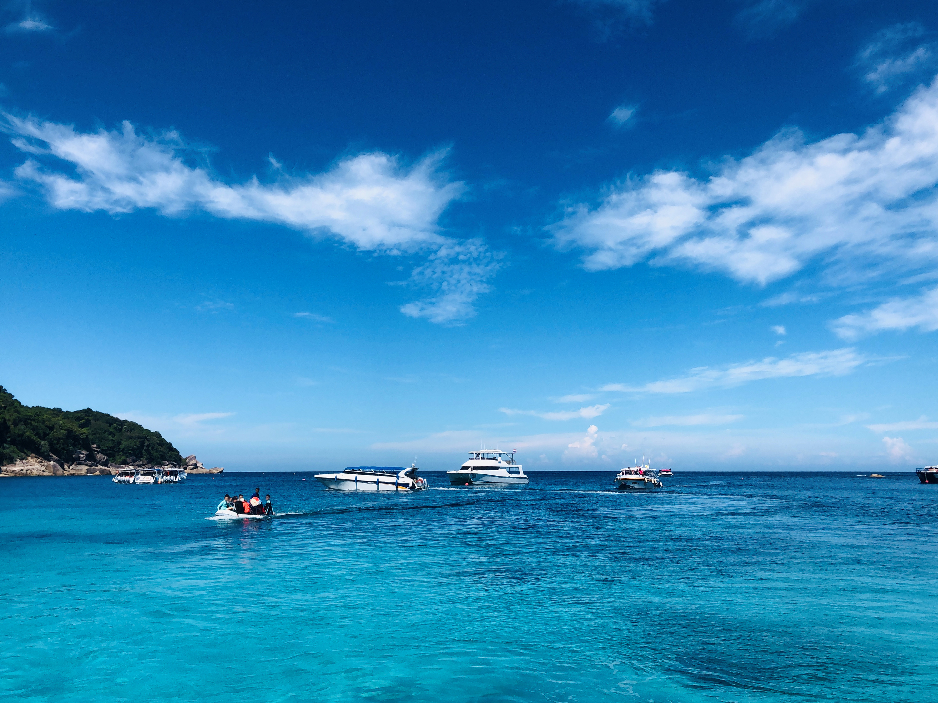 夏天海岛风景旖旎清新高清图片下载-正版图片500381170-摄图网