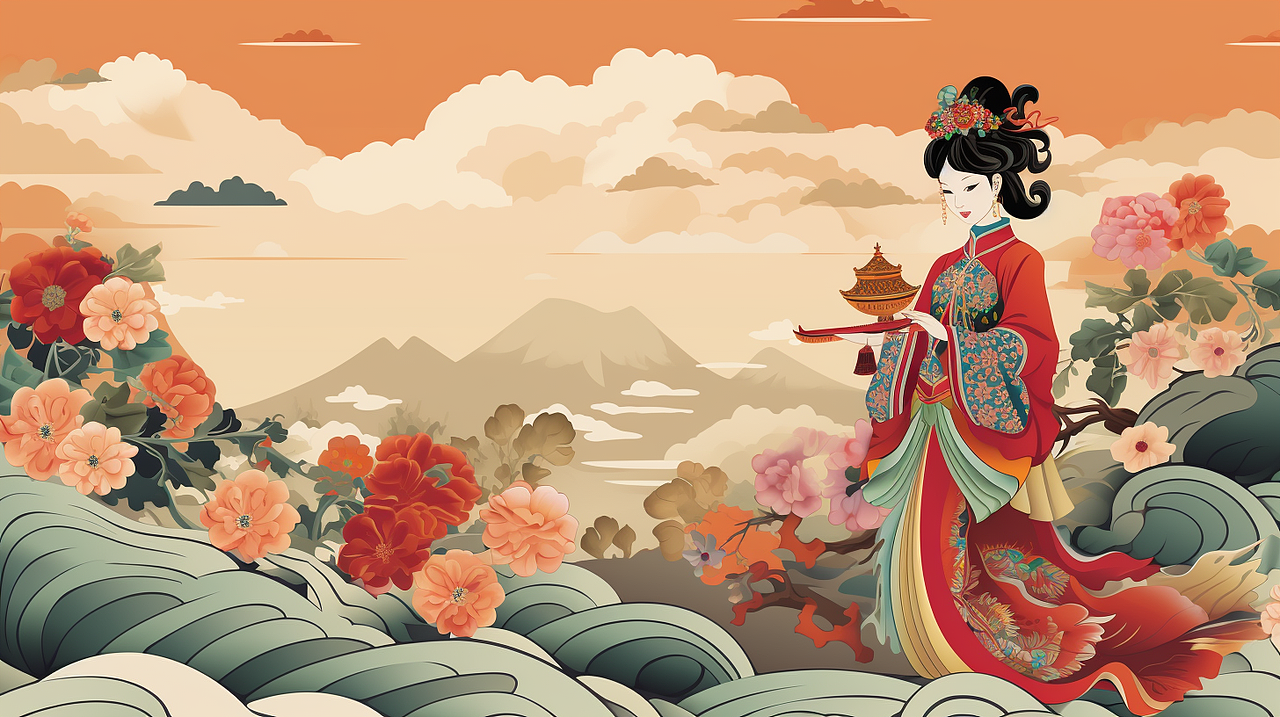 一组中国风壁纸