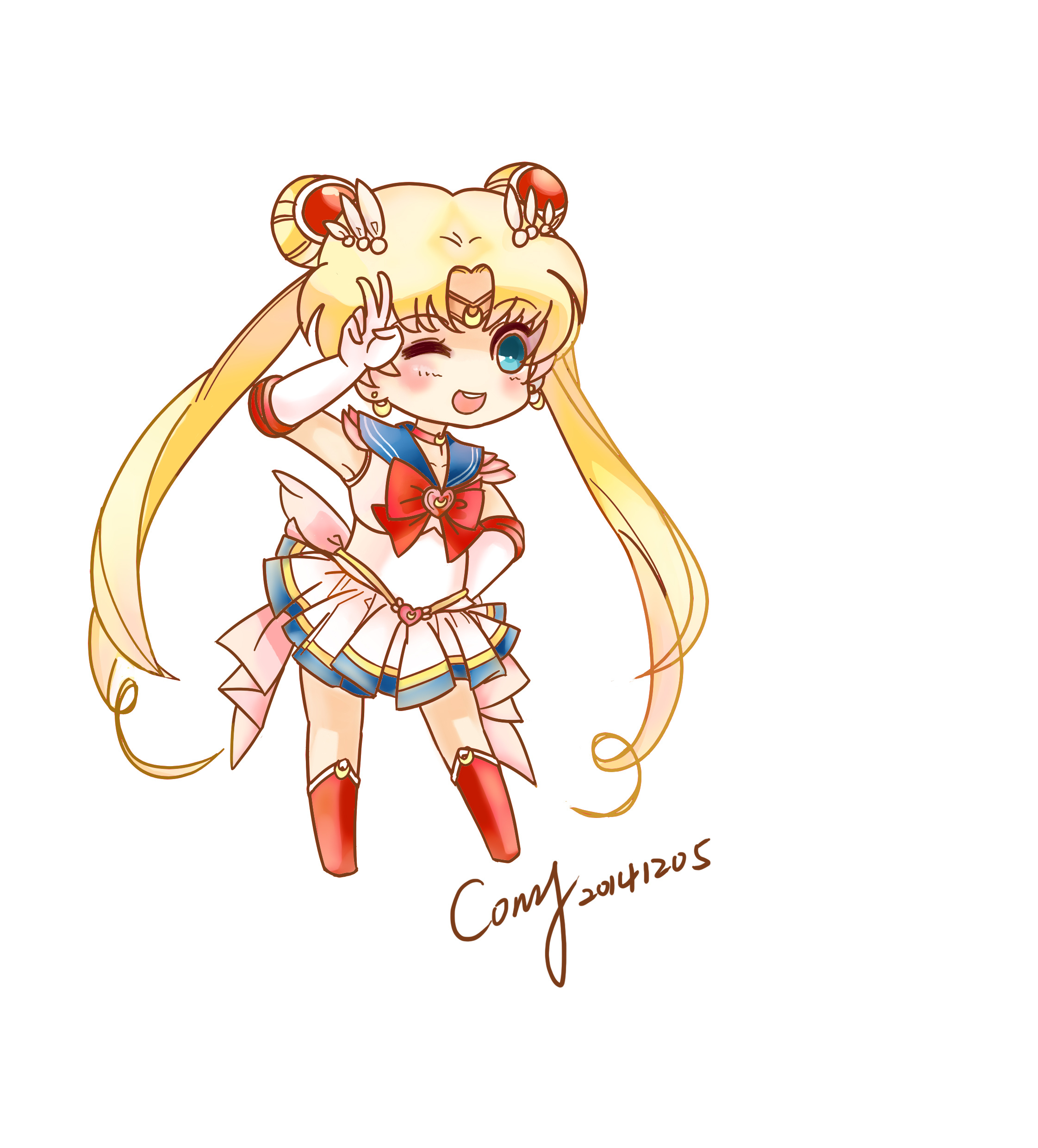 cony 插画# 水冰月