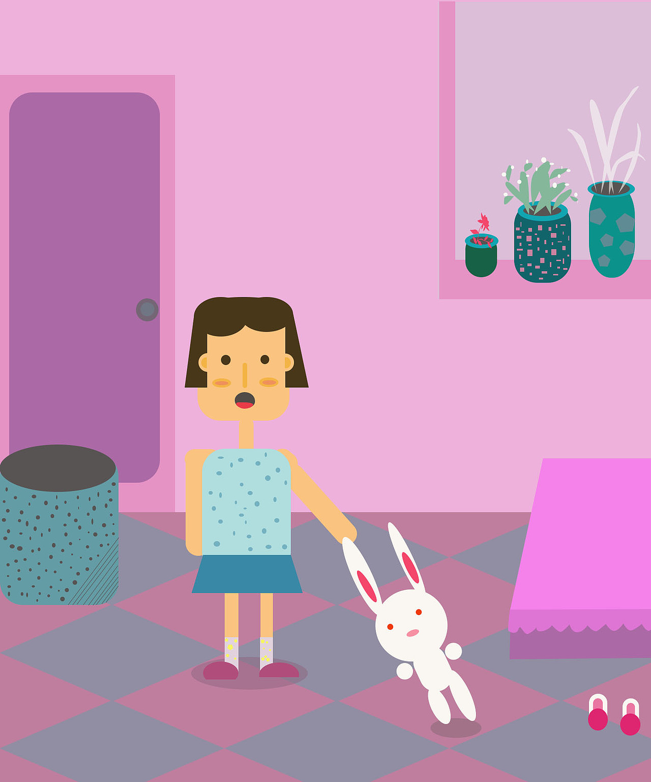 粉色房间（图ZNzgyNjY0Mjg=） - 创作习作 - 站酷设计师空城之歌原创素材 - 站酷ZCOOL