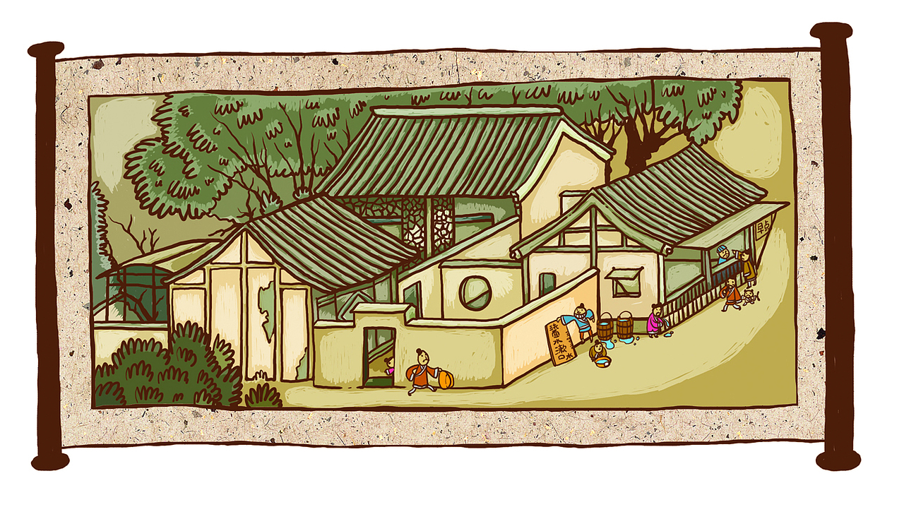 古代类插画 合集一（图ZMjA4OTkyMTI=） - 儿童插画 - 站酷设计师whw131原创素材 - 站酷ZCOOL