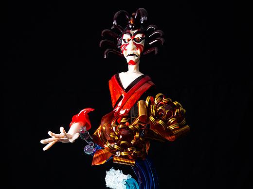 2019法国里昂甜点世界杯冠军陈伟伦老师拉糖作品