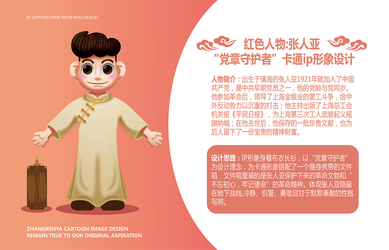 张人亚红色人物IP创意设计大赛（图ZMTk5MjgyNTc2） - IP形象 - 站酷设计师肯恩船长原创素材 - 站酷ZCOOL