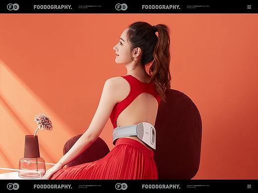 电商摄影 | 攀高腰部按摩仪 ✖ foodography 