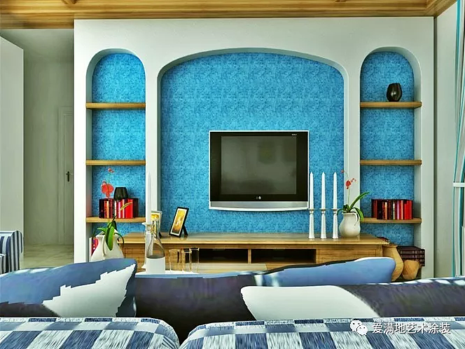爱满屋墙面工匠22款精美电视背景墙效果图_爱满屋肌理壁膜-站酷zcool