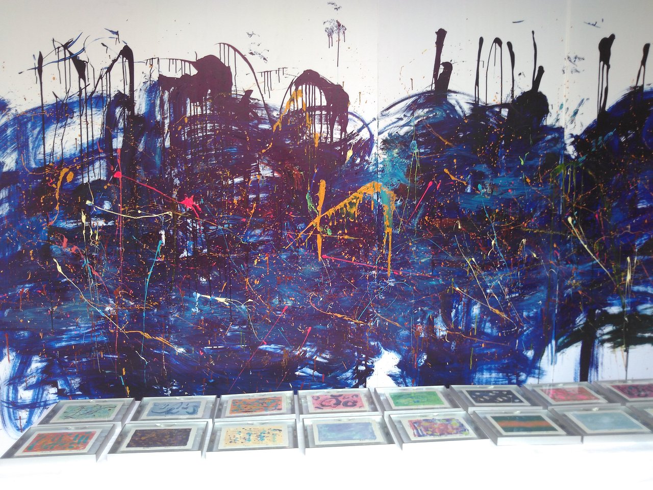 波洛克手法,煞是好看