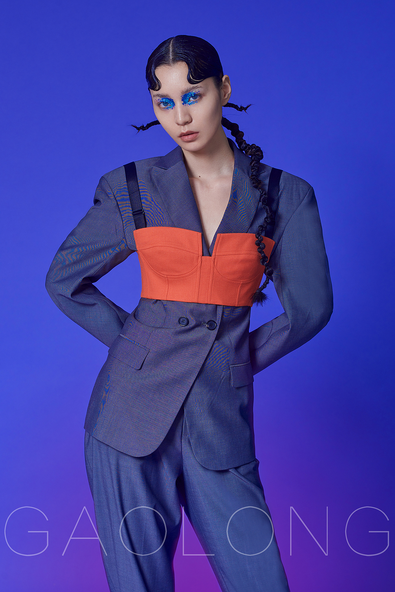 设计师服装大片拍摄