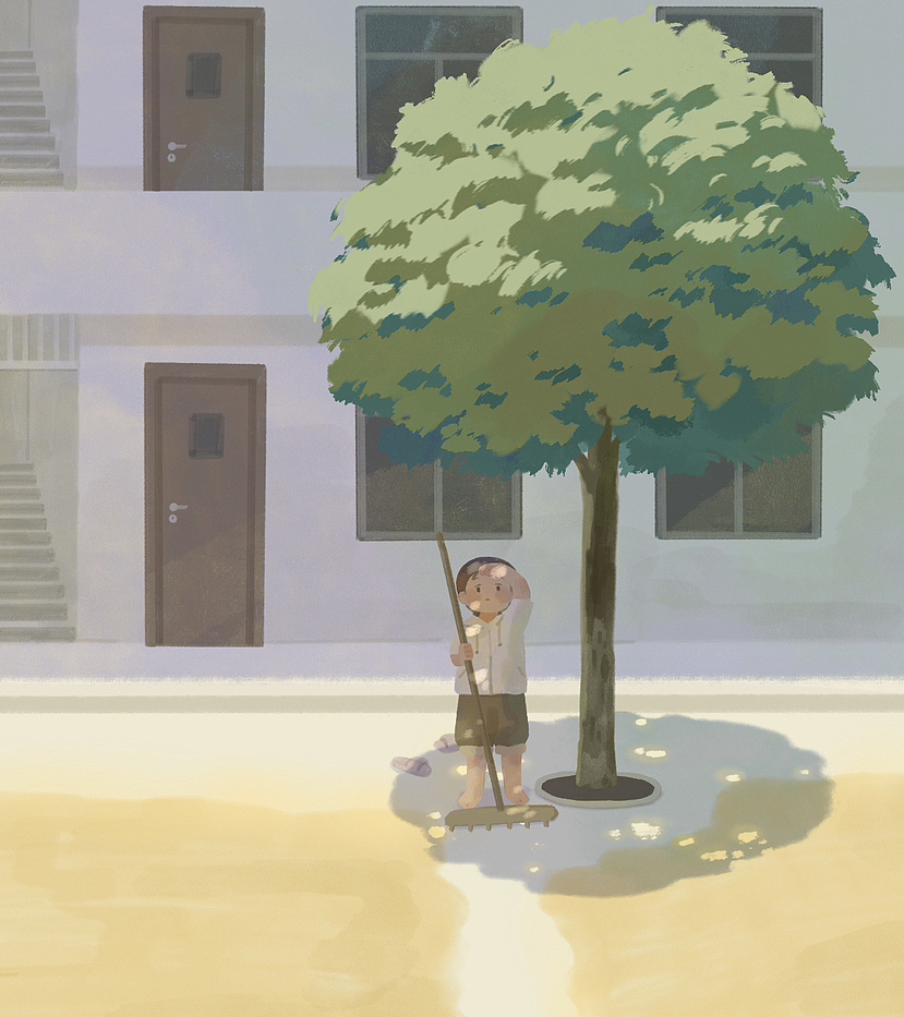 个人插画|夏日回忆录