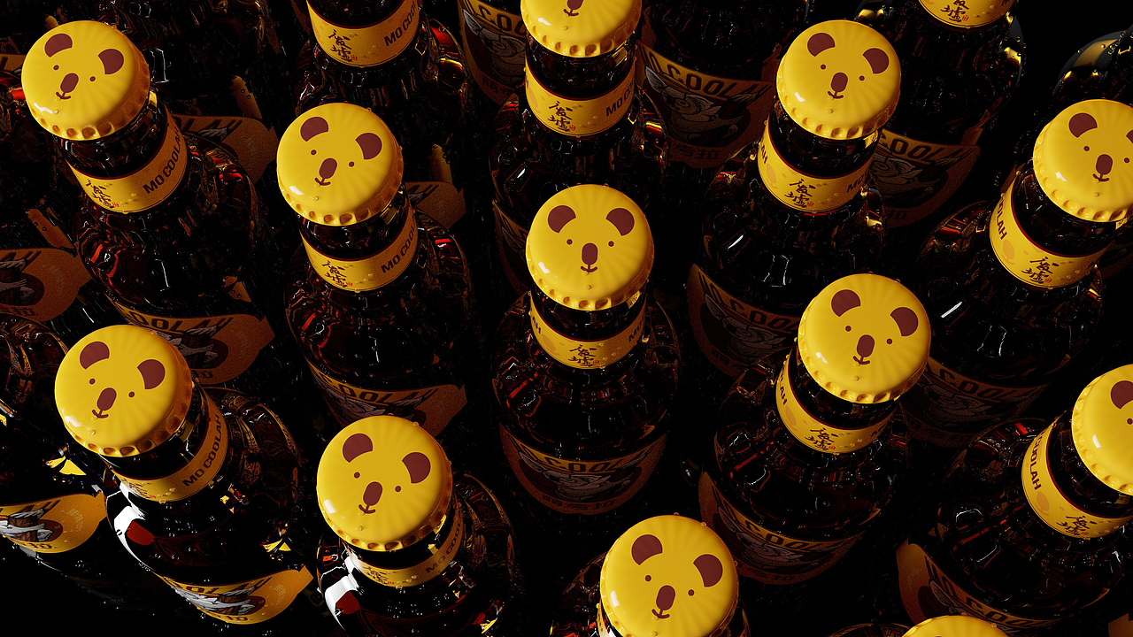 啤酒包装-废墟精酿萌考拉啤酒（图ZMTIwMTcxODYw） - 包装 - 站酷设计师刘旭创意原创素材 - 站酷ZCOOL