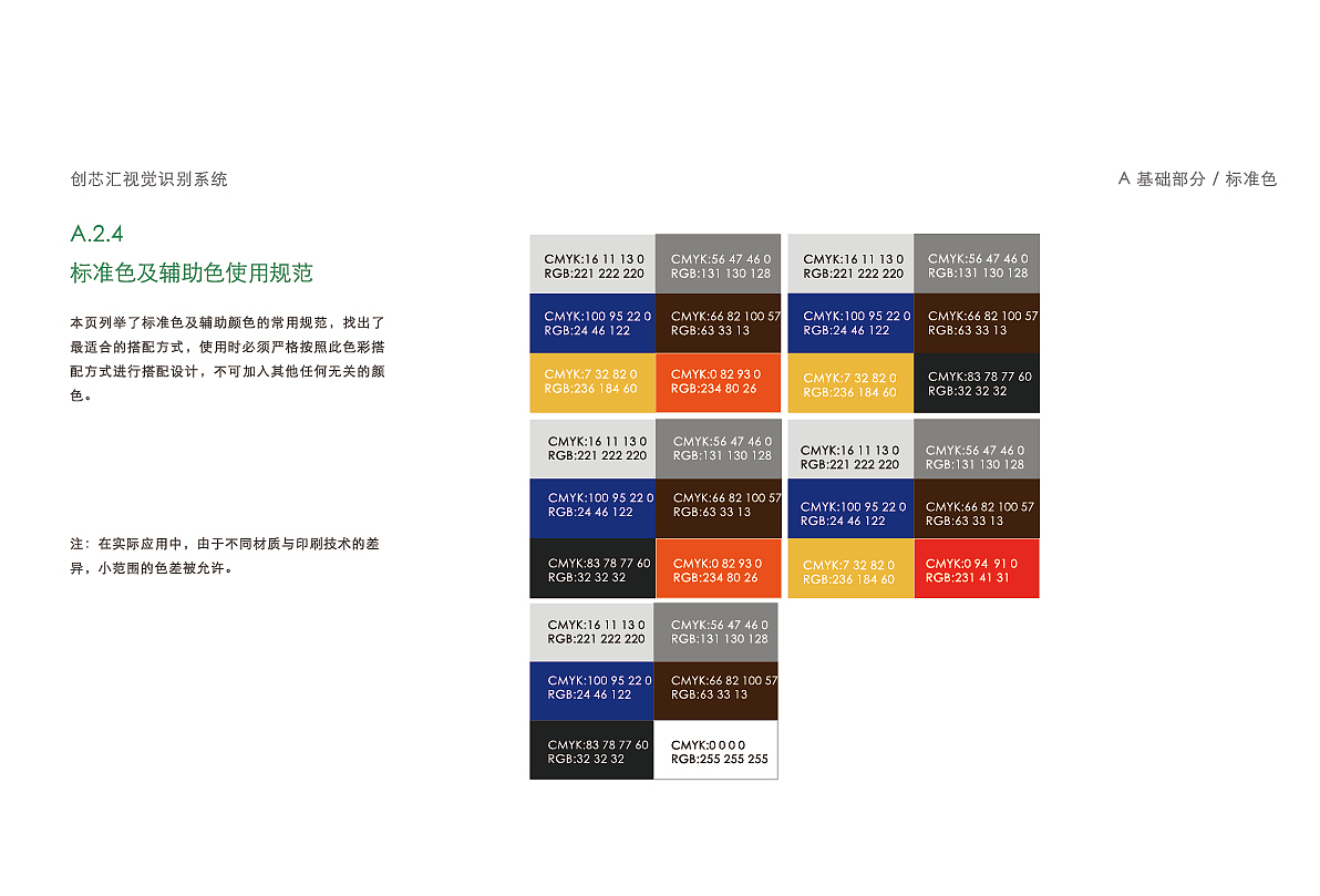 VI设计 基础识别规范系统