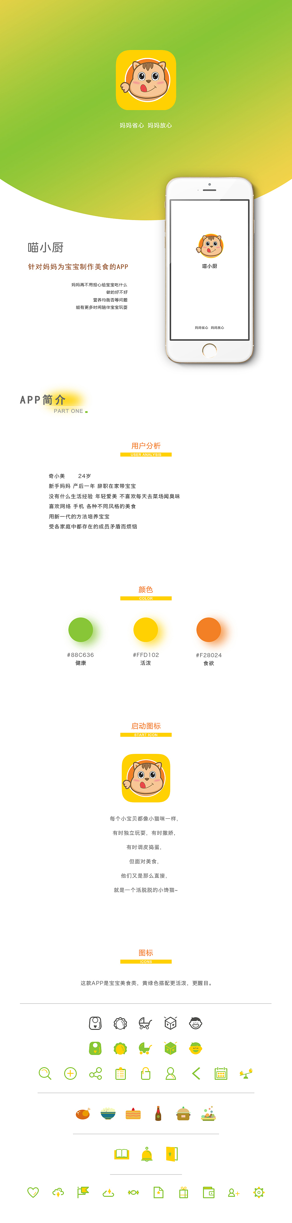 喵小厨(图ZNjUxODQxMDQ=) - APP界面 - 站酷设计师哼哼猫原创素材 - 站酷ZCOOL