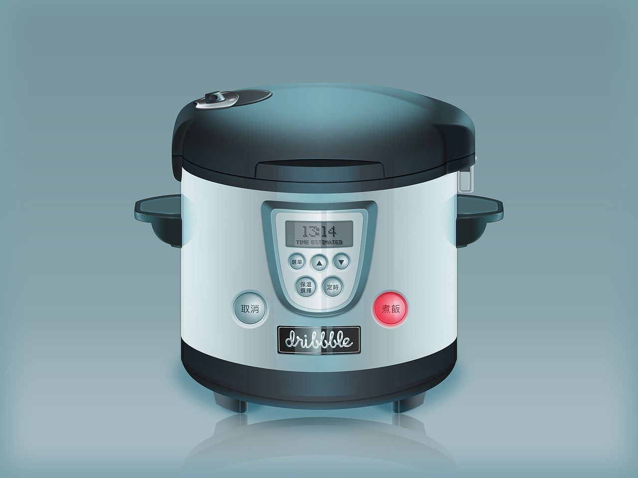 Dribbble牌电饭锅（图ZMTM1NzQzNTY4） - 图标 - 站酷设计师小杜菌原创素材 - 站酷ZCOOL