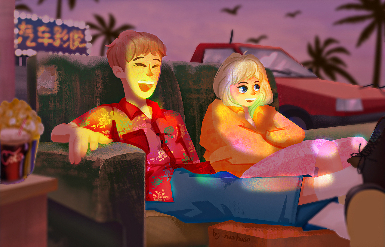 【插画】风景速涂/banner