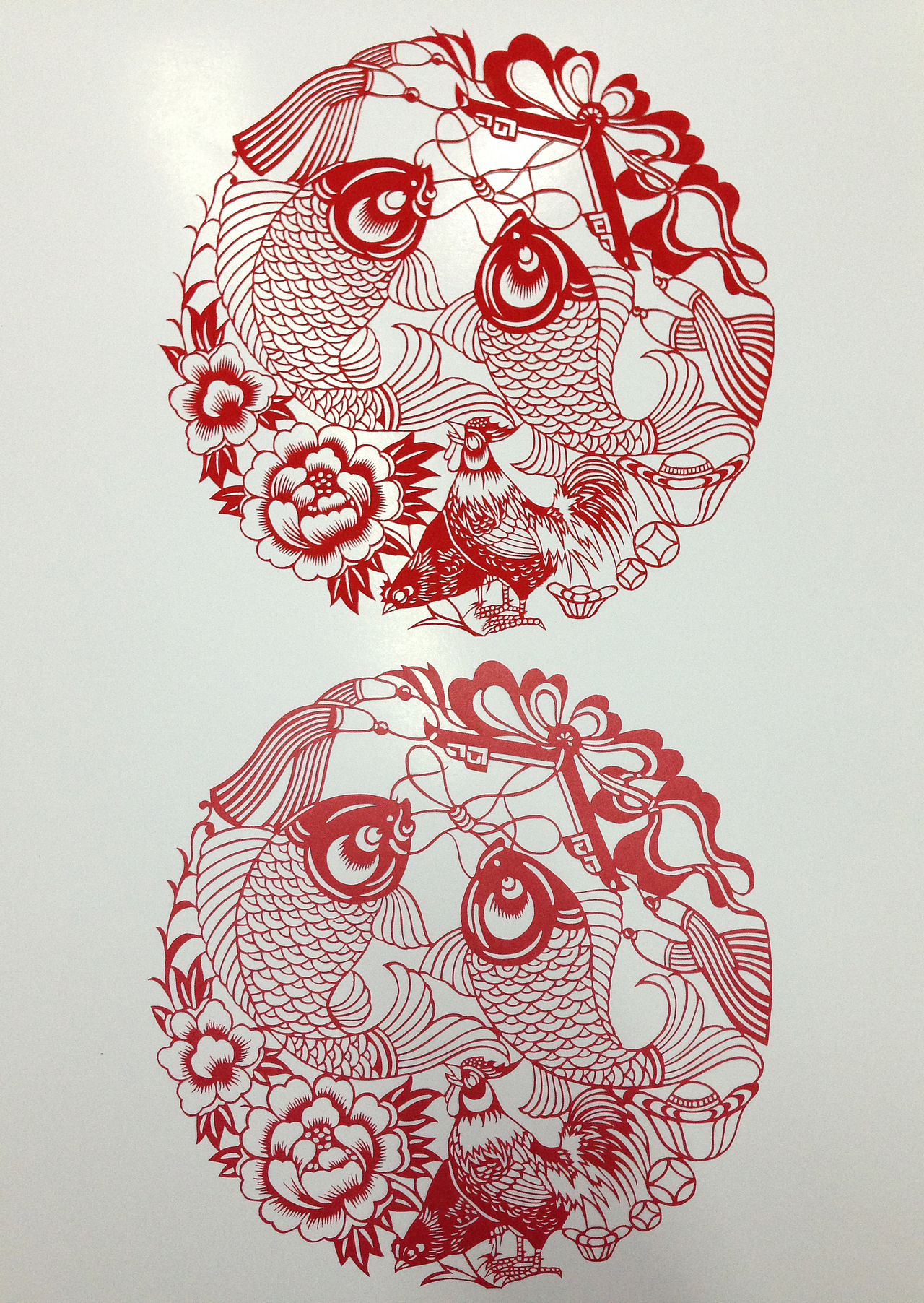 下面那个是我刻的...