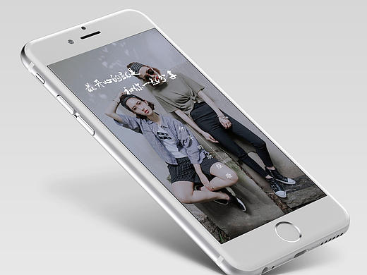 小清新的购物类APP（引导页 开启页  登陆页）