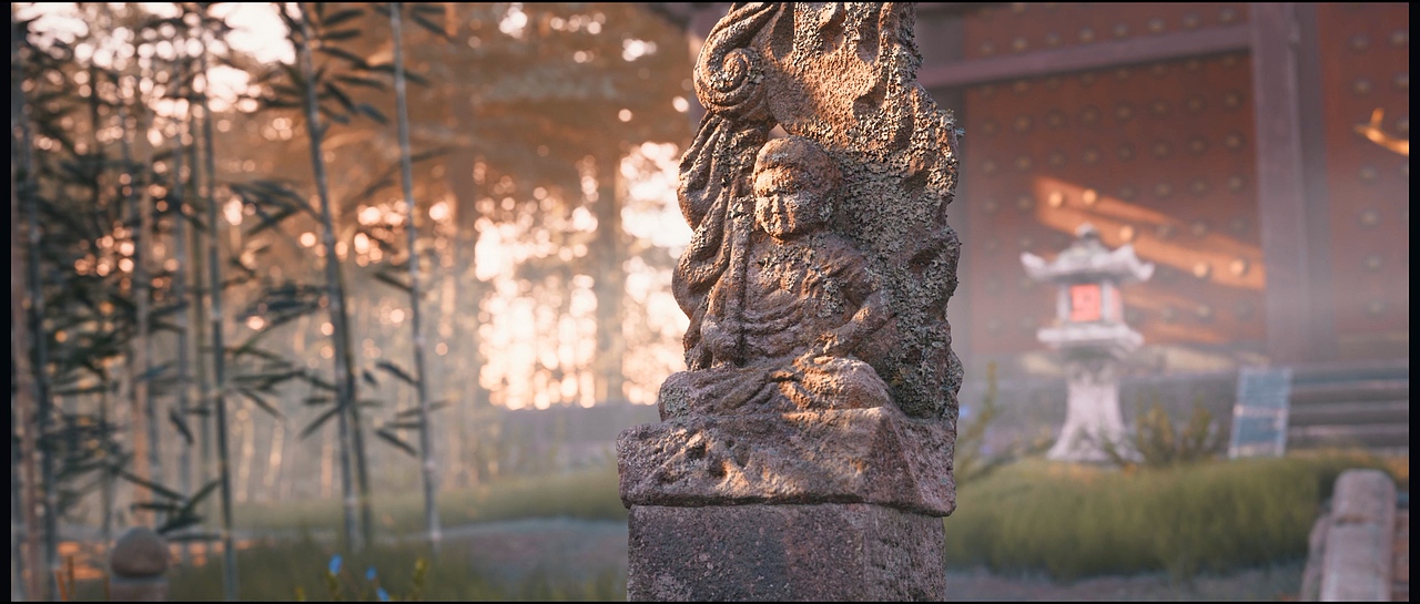 【UE4】日式风格小寺院——小径