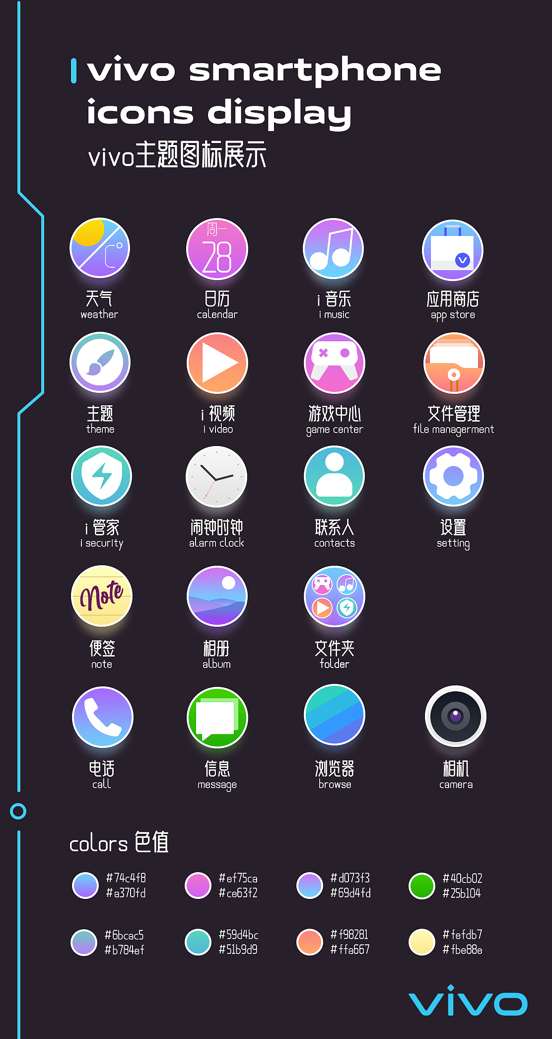 v来之城-vivo赛博城市创意主题设计（图ZMzA4NTM5NDUy） - 主题/皮肤 - 站酷设计师贾斯帕11原创素材 - 站酷ZCOOL