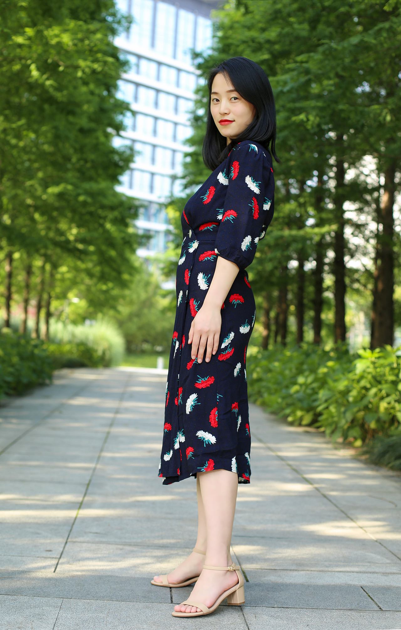 裙子碎花|摄影|人像摄影|李夏天_原创作品-站酷(zcool)