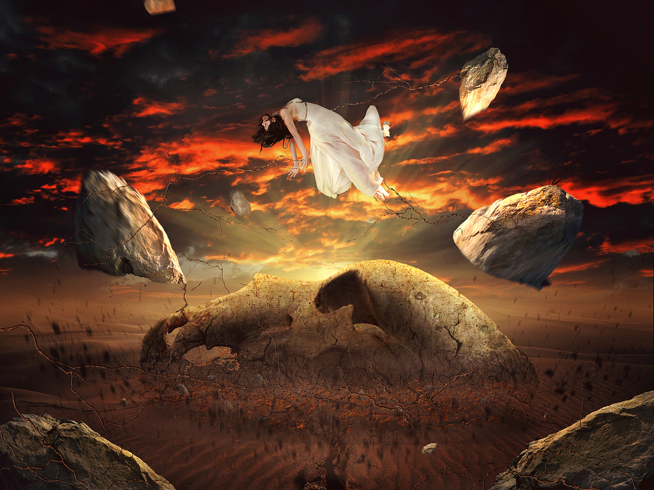 超现实合成练习