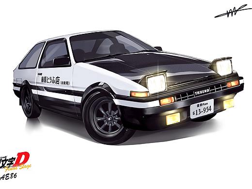  "小伙子你这什么车啊？"—AE86逮起来