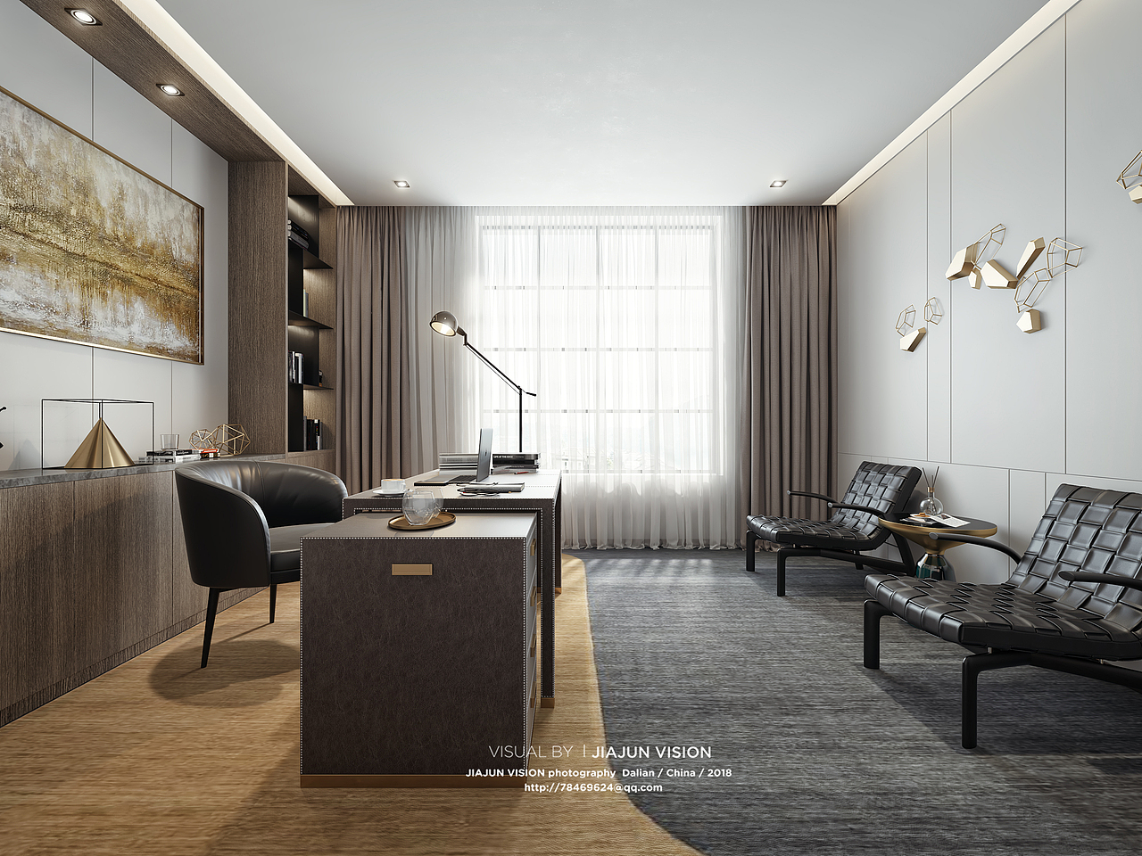 现代别墅空间表现