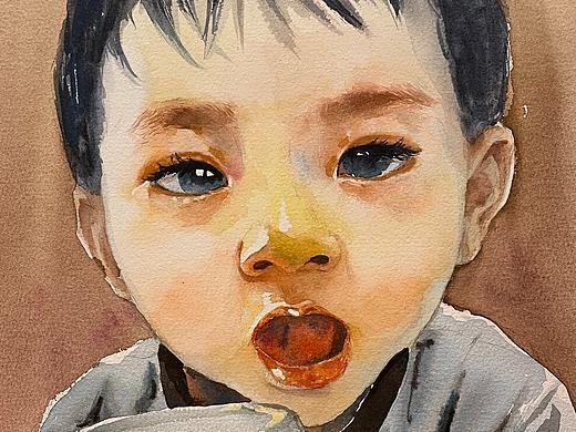 水彩头像😘😘