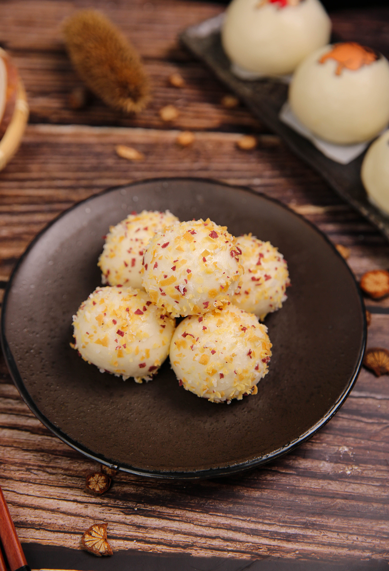 广东包点|奶黄杂粮包