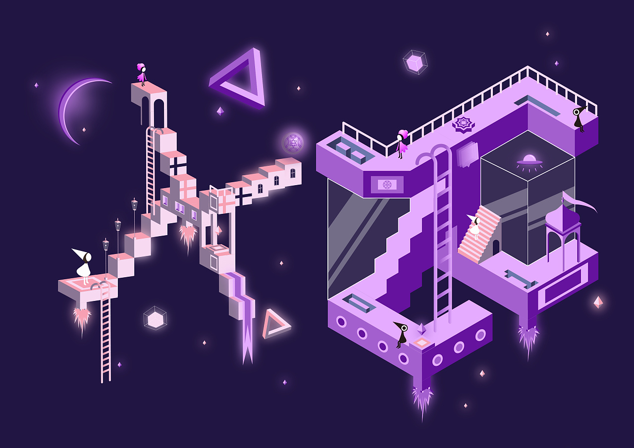 创意2.5d插画01|插画|商业插画|小桜花 - 原创作品 - 站酷 (zcool)